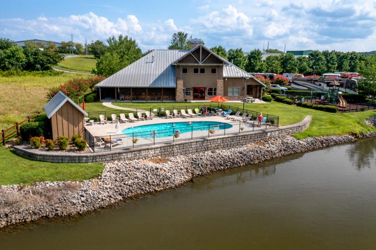 Two Rivers Landing RV Park in Sevierville