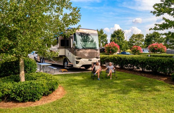 Two Rivers Landing RV Park in Sevierville