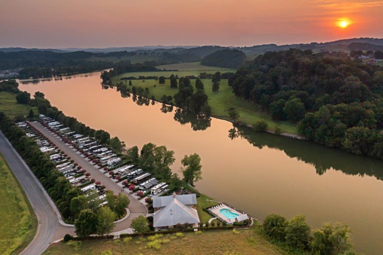 Two Rivers Landing RV Park in Sevierville