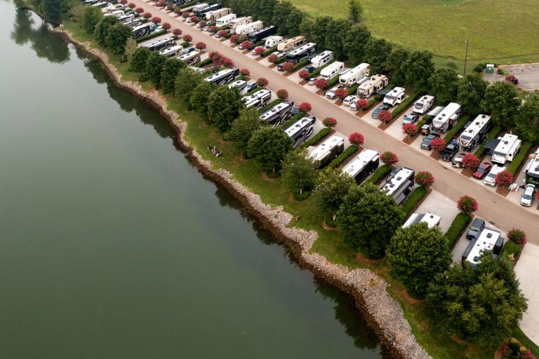 Two Rivers Landing RV Park in Sevierville