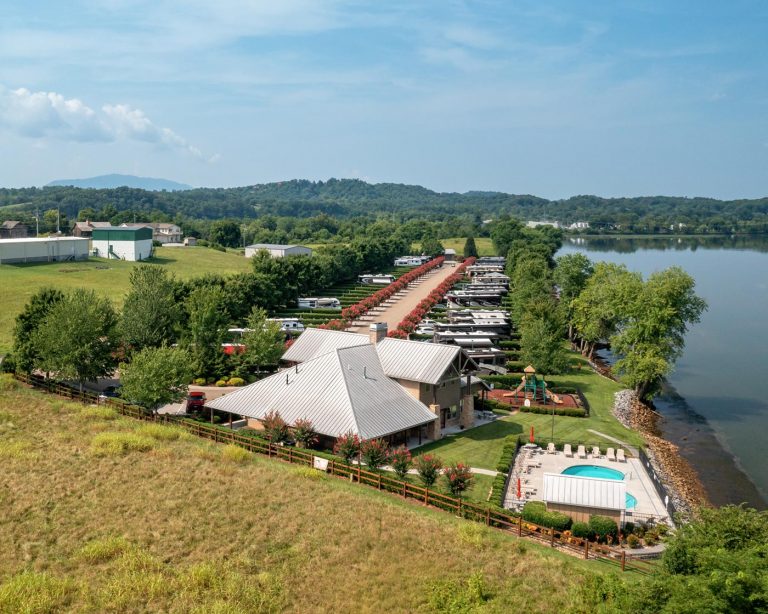 Two Rivers Landing RV Park in Sevierville