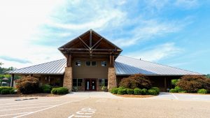 front clubhouse at two rivers landing rv resort in sevierville tennessee