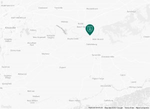 Two rivers landing rv resort location pin