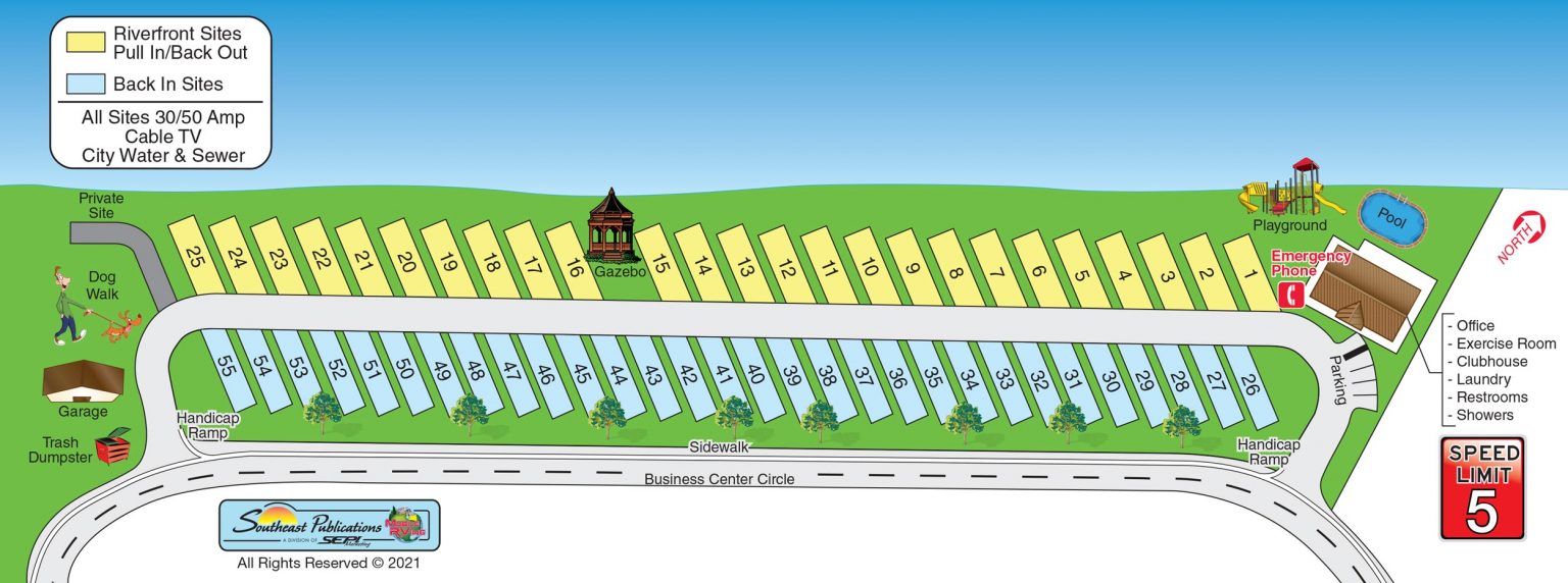 Rates Two Rivers Landing RV Resort in Sevierville, Tennessee