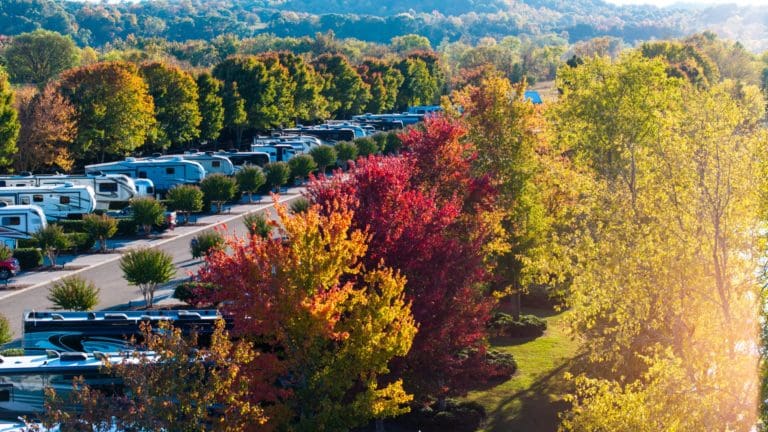 Two Rivers Landing RV Park in Sevierville