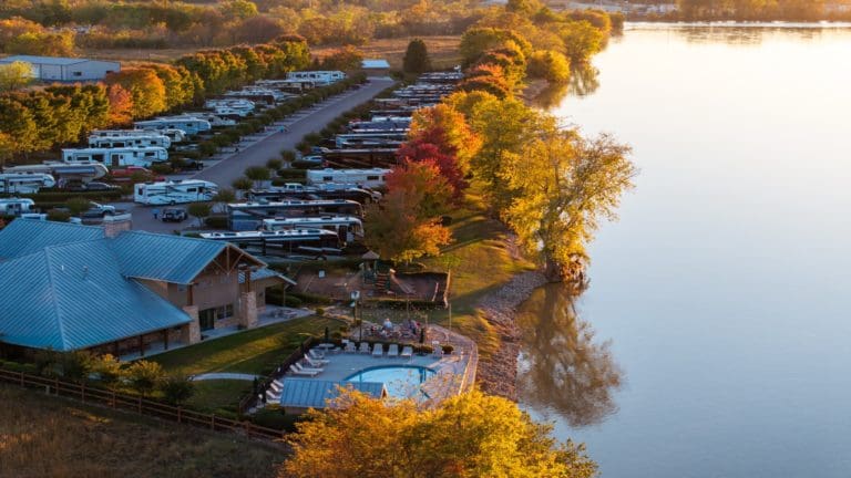 Two Rivers Landing RV Park in Sevierville