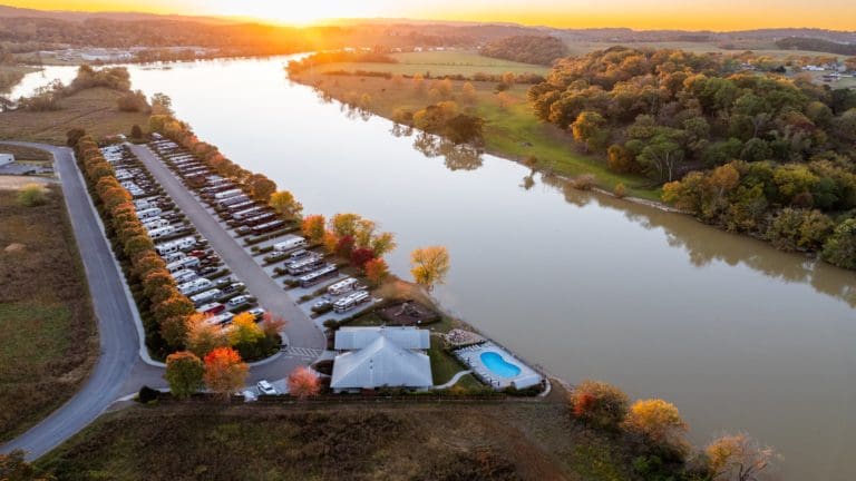 Two Rivers Landing RV Park in Sevierville