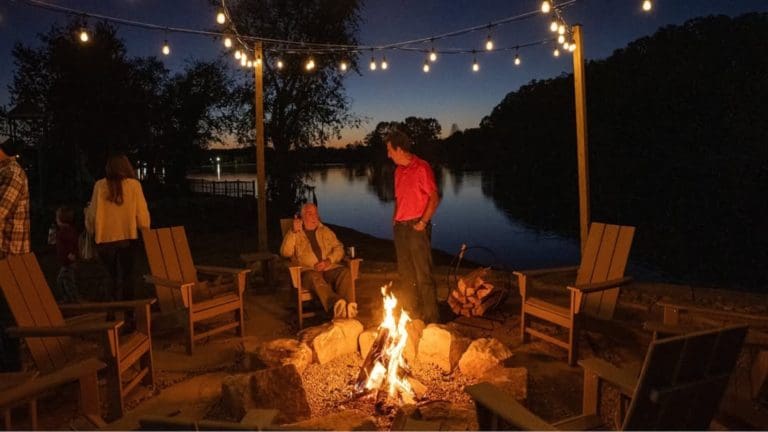 Proof that sitting in a chair, staring at a fire, and doing absolutely nothing is a skill in 2025. #elitecamper #trl(1)